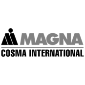 Magna Cosma International Logo Black and White