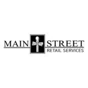 Main Street Logo Black and White