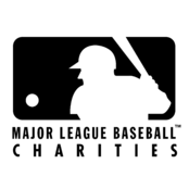Major League Baseball Charities Logo Black and White