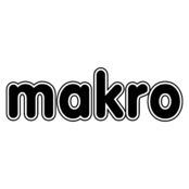 Makro Logo Black and White