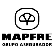 Mapfre Logo Black and White