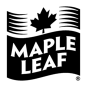 Maple Leaf Foods Logo Black and White