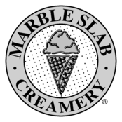 Marble Slab Creamery Logo Black and White