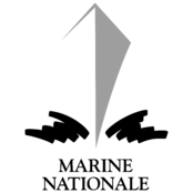Marine Nationale Logo Black and White