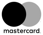 MasterCard Logo Black and White