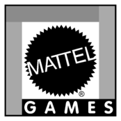 Mattel Games Logo Black and White