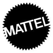 Mattel Logo Black and White