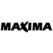 Maxima Logo Black and White