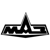MAZ Logo Black and White