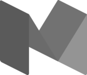 Medium M Logo Black and White