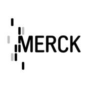 Merck KGaA Logo Black and White