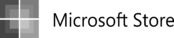 Microsoft Store Logo Black and White