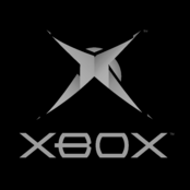 Microsoft XBOX Logo Black and White