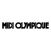 Midi Olympique Logo Black and White