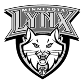 Minnesota Lynx Logo Black and White