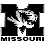 Missouri Tigers Logo Black and White (1)