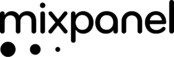 Mixpanel Logo Black and White