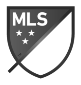 MLS Logo Black and White