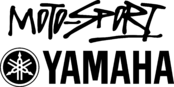 Motosport Yamaha Logo Black and White