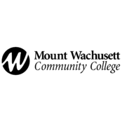 Mount Wachusett Community College Logo Black and White