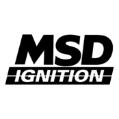 MSD Ignition Logo Black and White