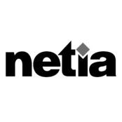 Netia Logo Black and White