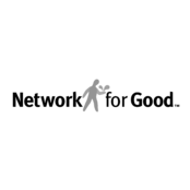 Network for Good Logo Black and White