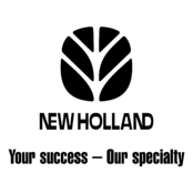 New Holland Logo Black and White