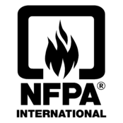 NFPA International Logo Black and White