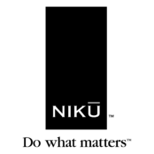 Niku Logo Black and White