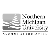 Northern Michigan University Logo Black and White