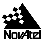 NovAtel Logo Black and White