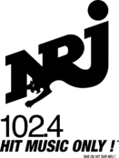 NRJ Bordeaux Logo Black and White