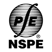 NSPE Logo Black and White