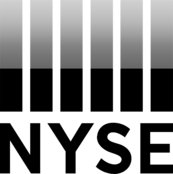 NYSE New York Stock Exchange Logo Black and White