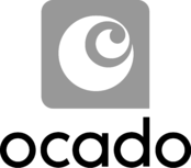 Ocado Logo Black and White