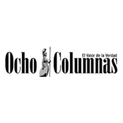 Ocho Columnas Logo Black and White
