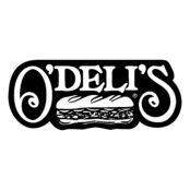 O’Deli’s Logo Black and White