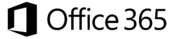 Office 365 Logo Black and White