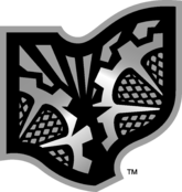 Ohio Machine Logo Black and White