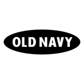 Old Navy Logo Black and White