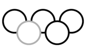 Olympic Logo Black and White