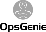 OpsGenie Logo Black and White