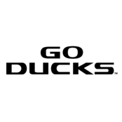 Oregon Ducks Logo Black and White (4)