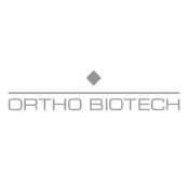 Ortho Biotech Logo Black and White
