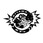 Ottawa 67’s Logo Black and White