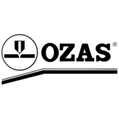 Ozas Logo Black and White