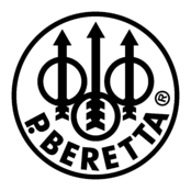 P Beretta Logo Black and White