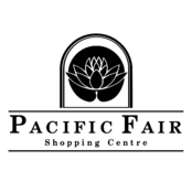 Pacific Fair Logo Black and White