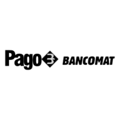 Pago Bancomat Logo Black and White